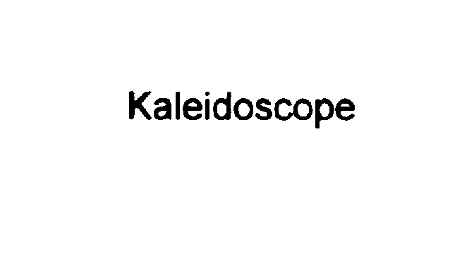 Trademark Logo KALEIDOSCOPE