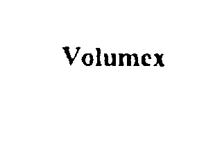 Trademark Logo VOLUMEX