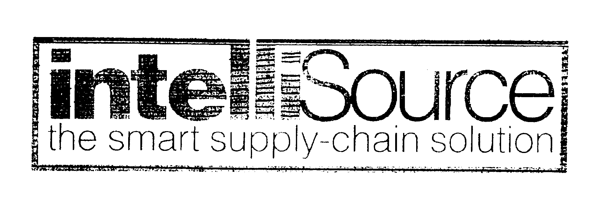 Trademark Logo INTELLISOURCE THE SMART SUPPLY-CHAIN SOLUTION
