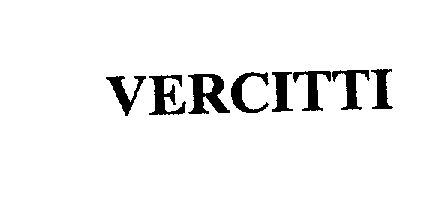 Trademark Logo VERCITTI