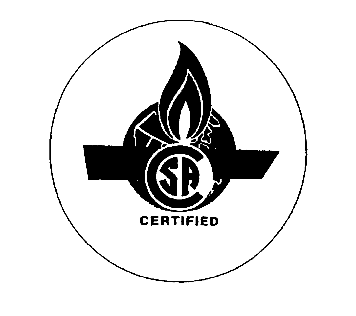 Trademark Logo CSA CERTIFIED
