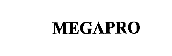 Trademark Logo MEGAPRO