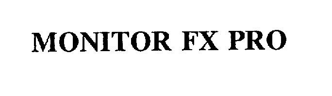 Trademark Logo MONITOR FX PRO
