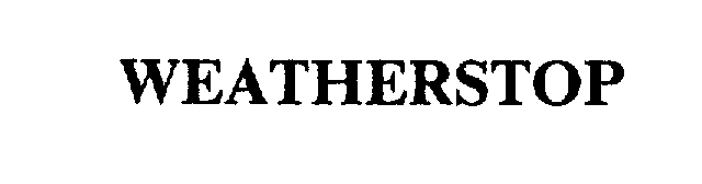 Trademark Logo WEATHERSTOP