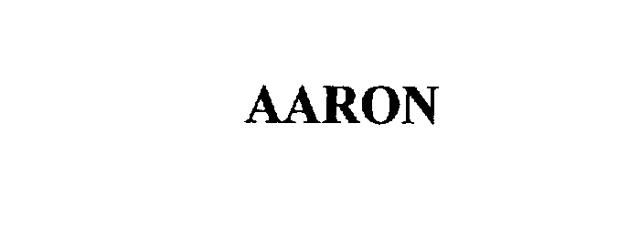 Trademark Logo AARON