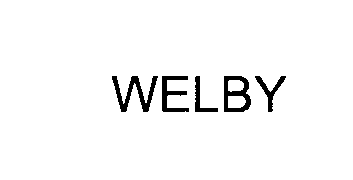 Trademark Logo WELBY