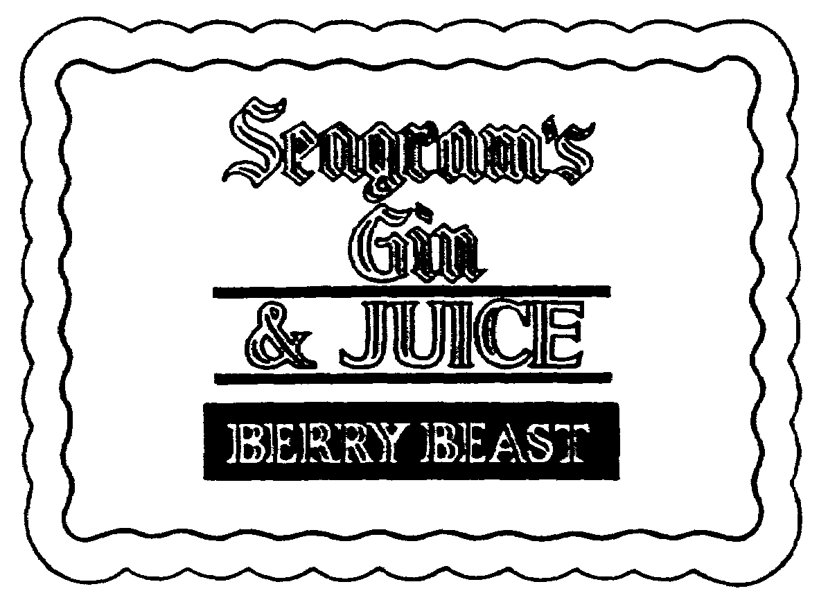  SEAGRAM'S GIN &amp; JUICE BERRY BEAST