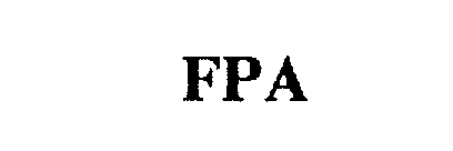 Trademark Logo FPA