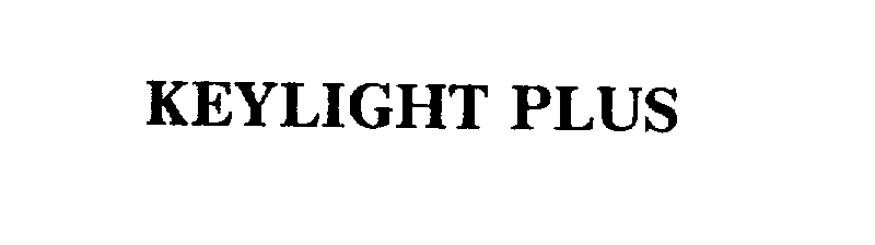 Trademark Logo KEYLIGHT PLUS