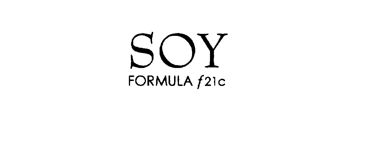  SOY FORMULA F21C