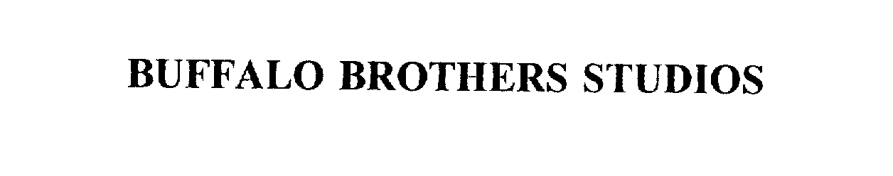  BUFFALO BROTHERS STUDIOS