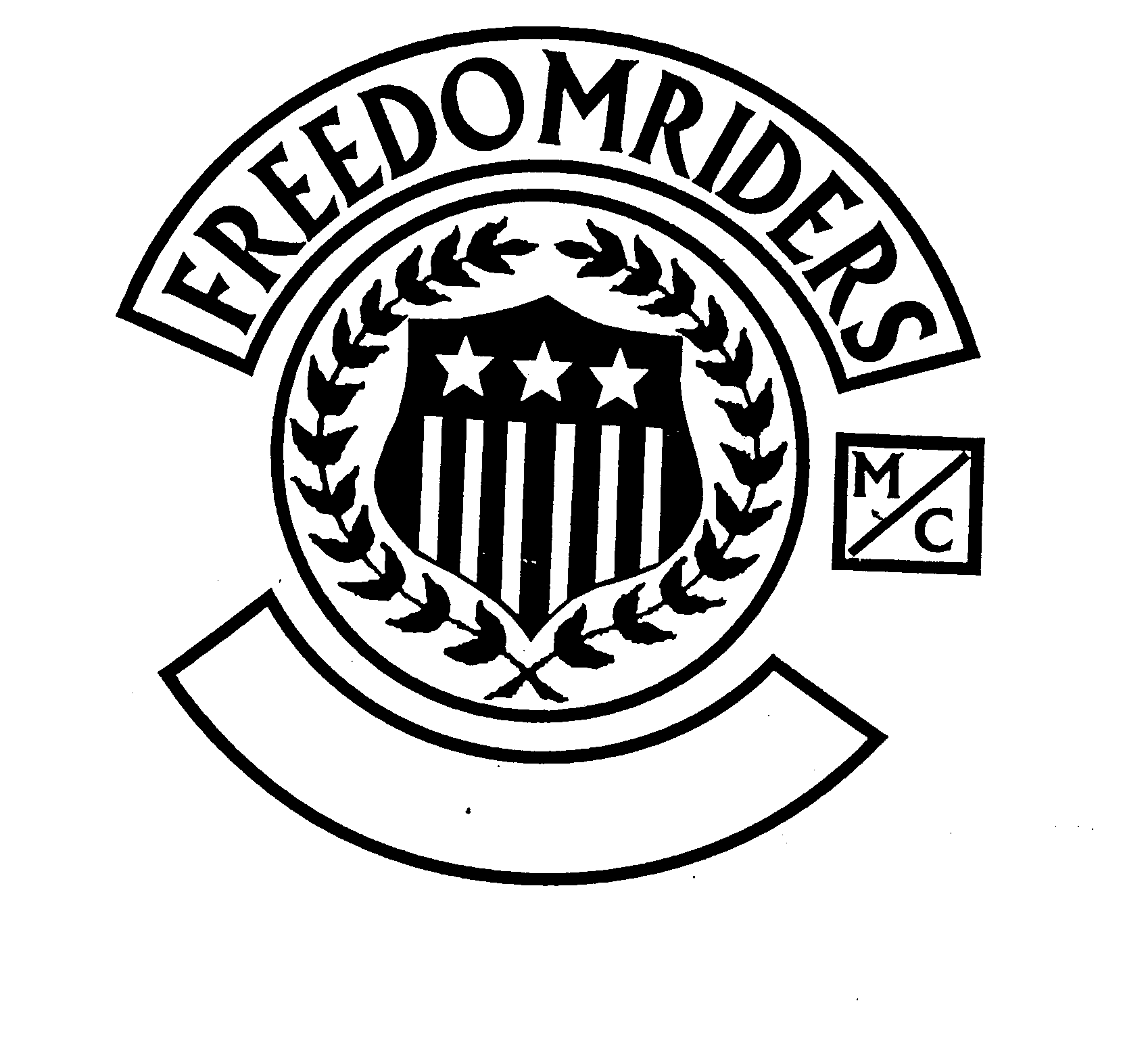 Trademark Logo FREEDOMRIDERS M/C