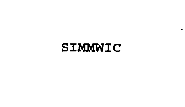 Trademark Logo SIMMWIC