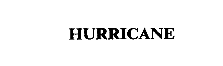 Trademark Logo HURRICANE