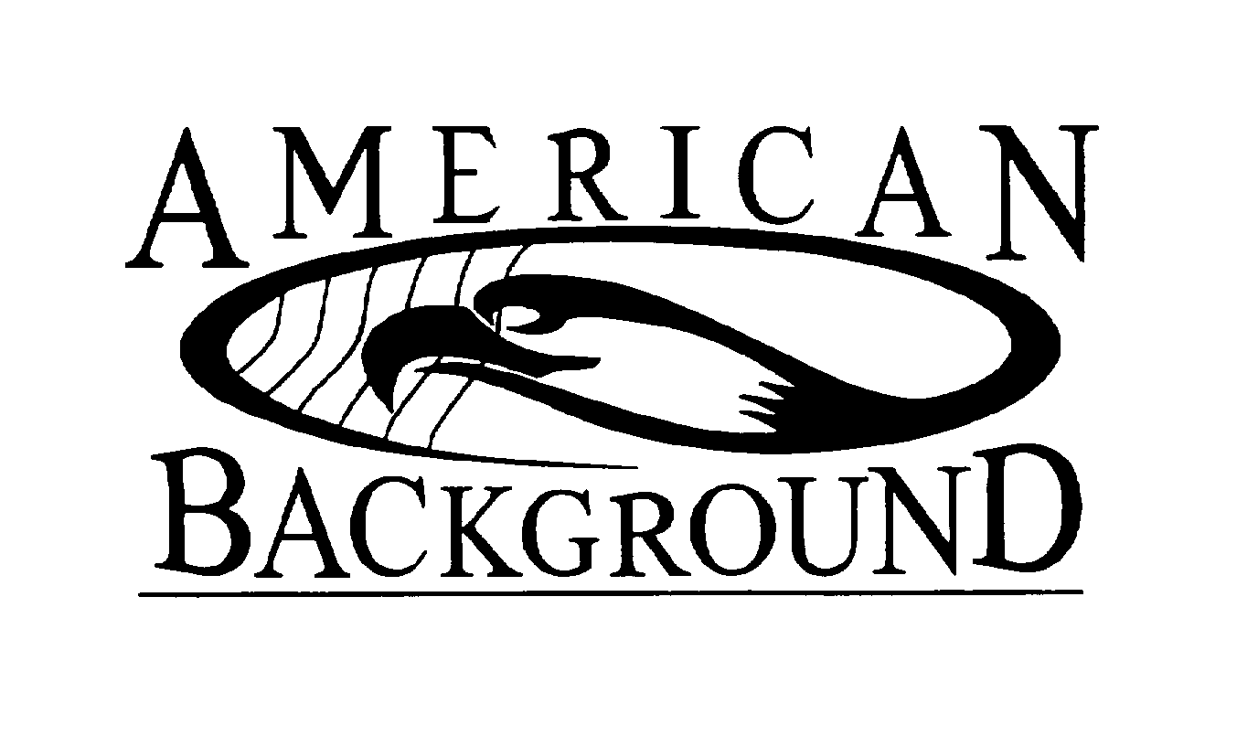 Trademark Logo AMERICAN BACKGROUND