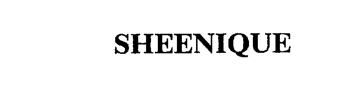 Trademark Logo SHEENIQUE