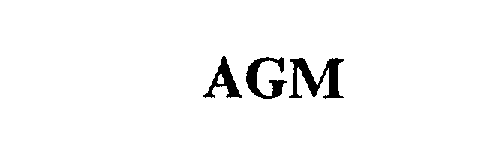Trademark Logo AGM