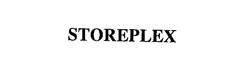 Trademark Logo STOREPLEX