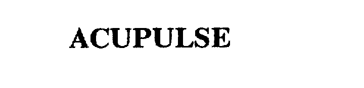 Trademark Logo ACUPULSE
