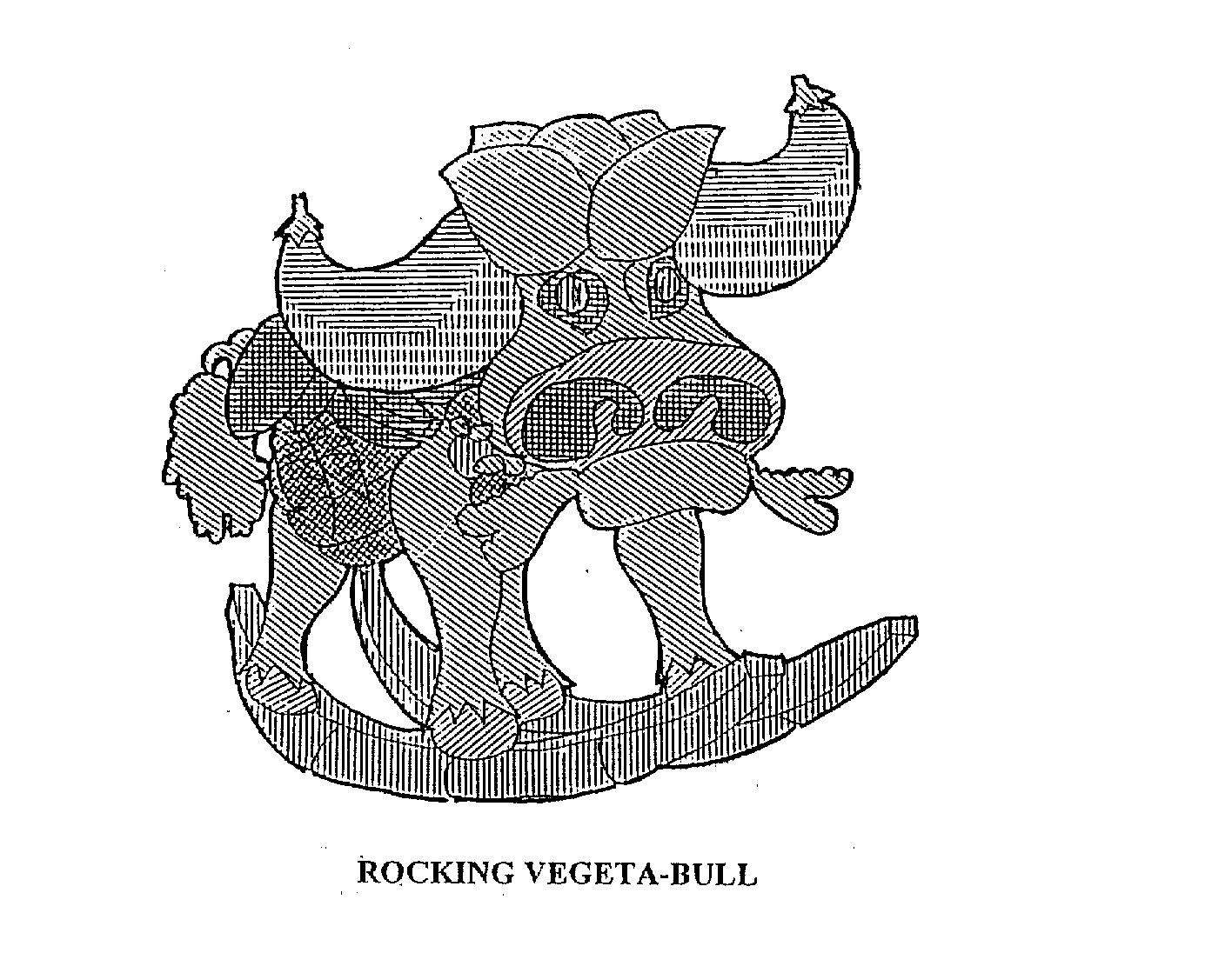 ROCKING VEGETA-BULL