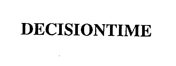 Trademark Logo DECISIONTIME