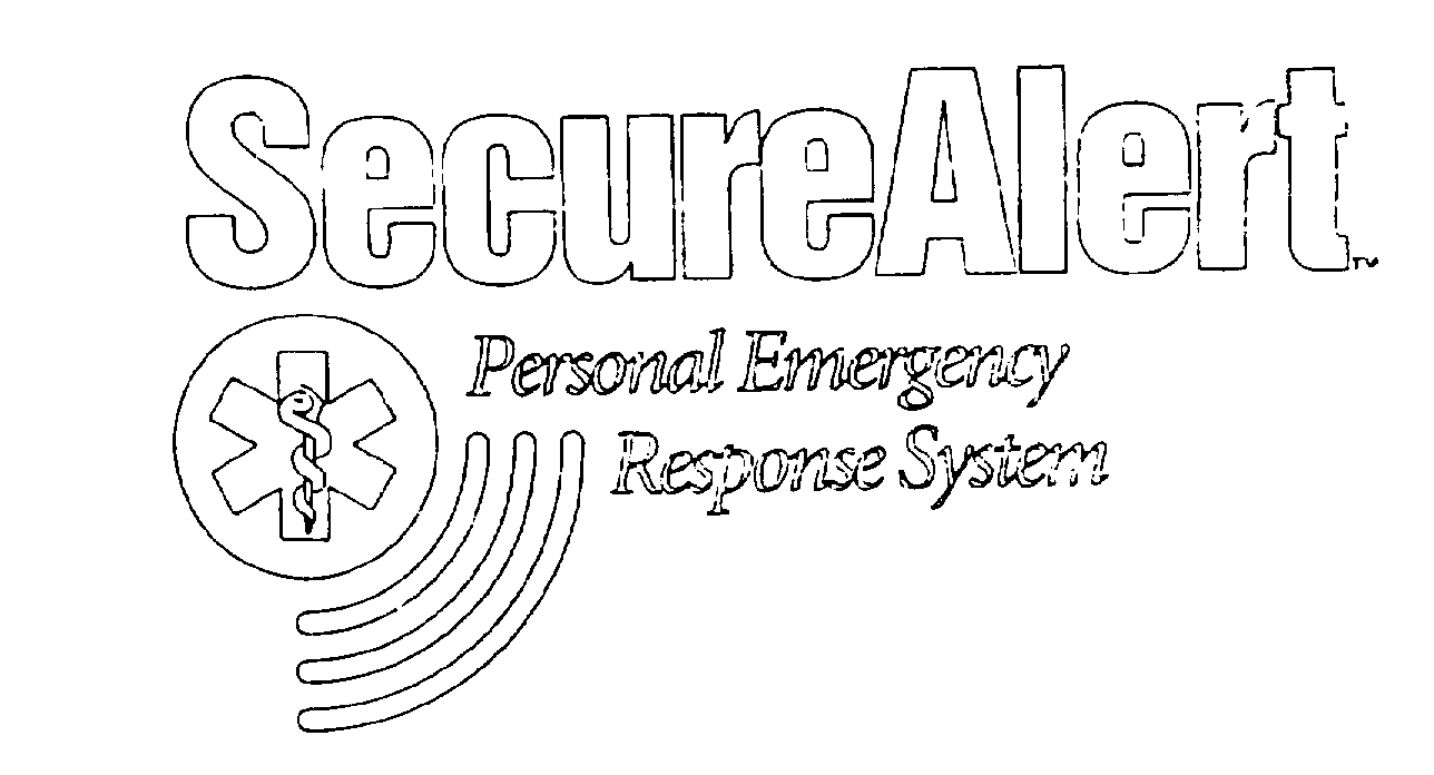  SECUREALERT PERSONAL EMERGENCY RESPONSE SYSTEM