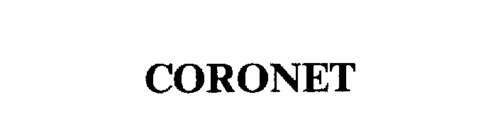 Trademark Logo CORONET