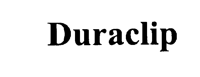 Trademark Logo DURACLIP