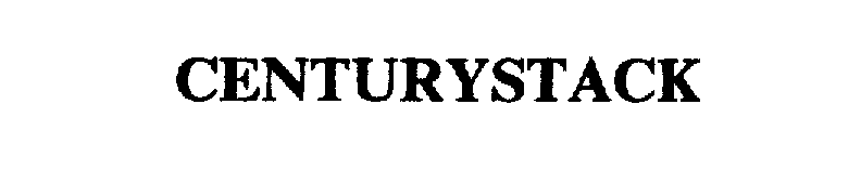 Trademark Logo CENTURYSTACK