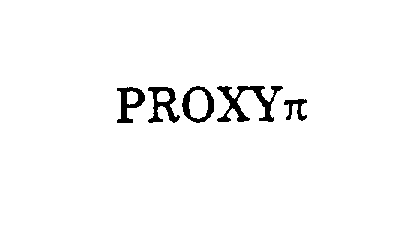 Trademark Logo PROXY