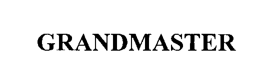 Trademark Logo GRANDMASTER
