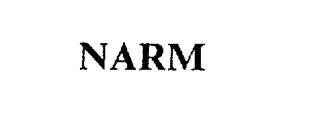 Trademark Logo NARM