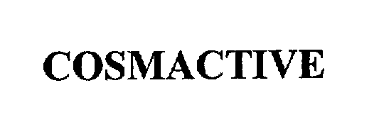 Trademark Logo COSMACTIVE