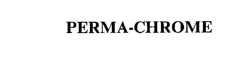 Trademark Logo PERMA-CHROME