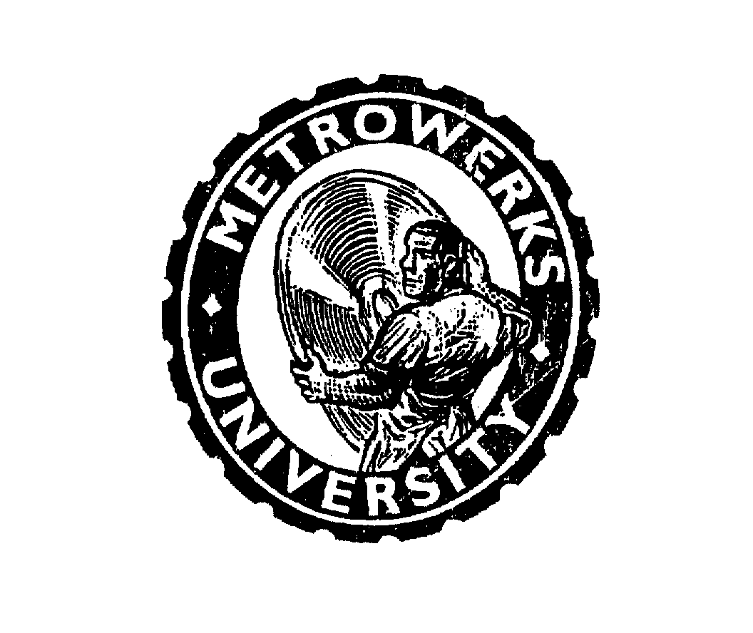 Trademark Logo METROWERKS UNIVERSITY