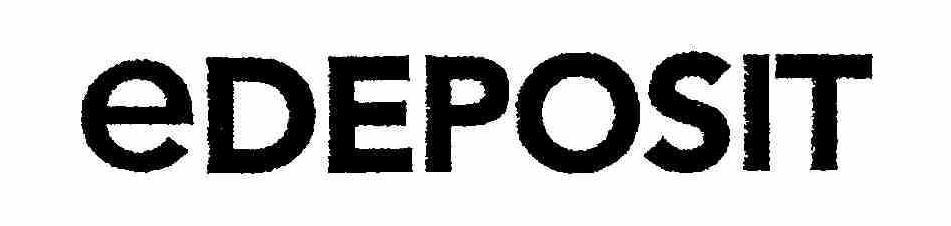 Trademark Logo EDEPOSIT