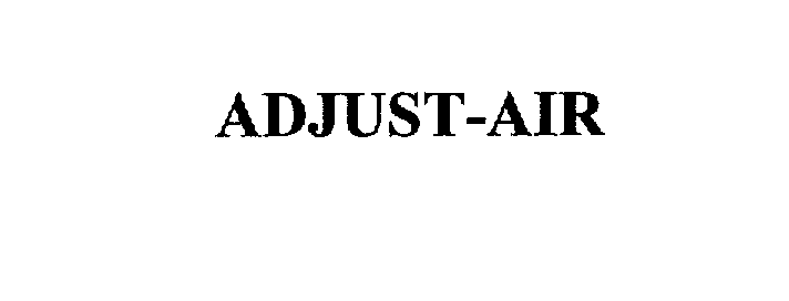 Trademark Logo ADJUST-AIR