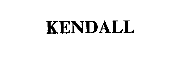 Trademark Logo KENDALL
