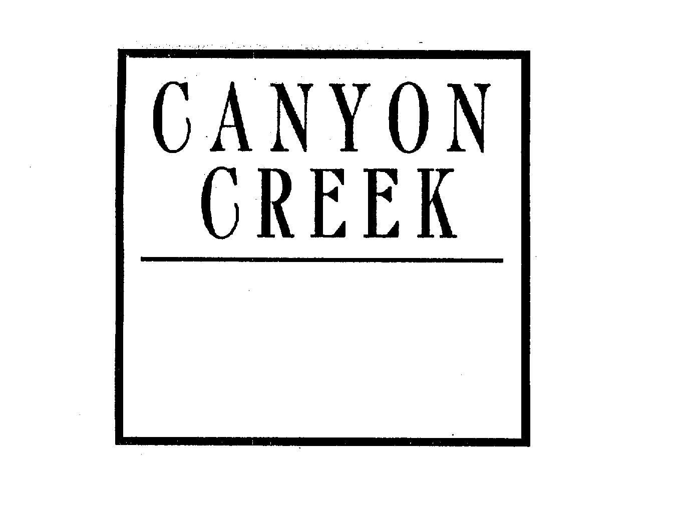  CANYON CREEK