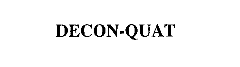 Trademark Logo DECON-QUAT