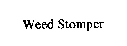 Trademark Logo WEED STOMPER