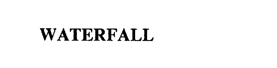 Trademark Logo WATERFALL
