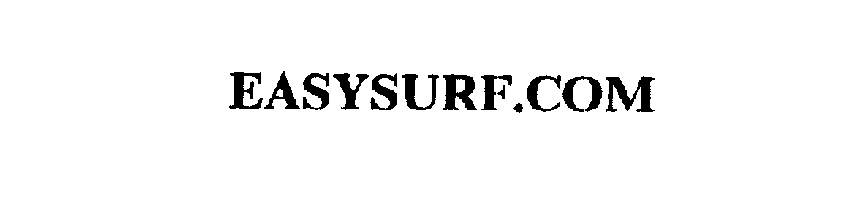 Trademark Logo EASYSURF.COM