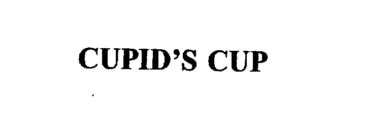  CUPID'S CUP