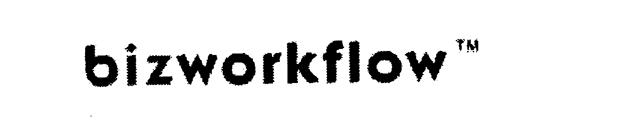 Trademark Logo BIZWORKFLOW