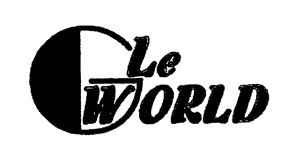 Trademark Logo LE WORLD