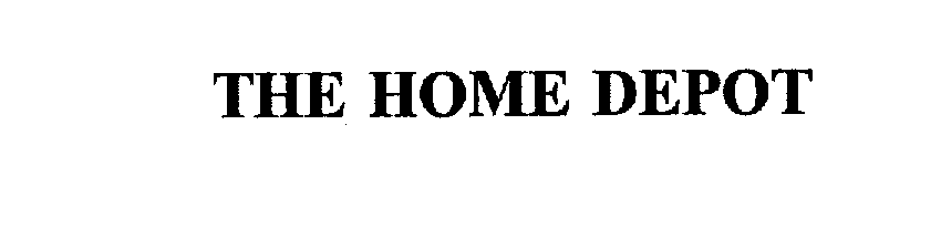 Trademark Logo THE HOME DEPOT