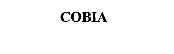 Trademark Logo COBIA