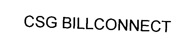  CSG BILLCONNECT