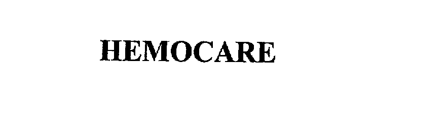 Trademark Logo HEMOCARE